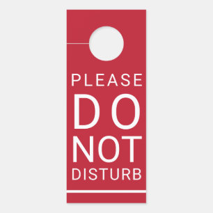 Affichette De Porte Red Green Do Not Disturb / Propre Chambre