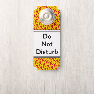 Affichette De Porte Ruban Red Standard par Kenneth Yoncich