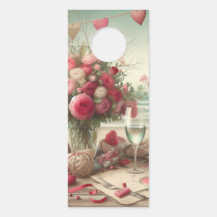 Affichette De Porte Saint-Valentin côtière/nautique
