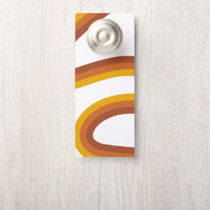 Affichette De Porte service les années 70