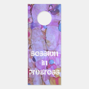 Affichette De Porte Session en cours