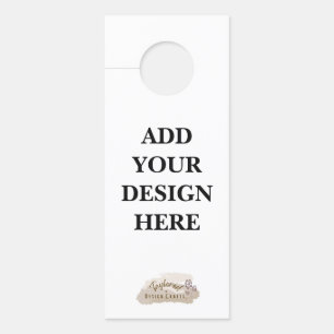Affichettes de porte