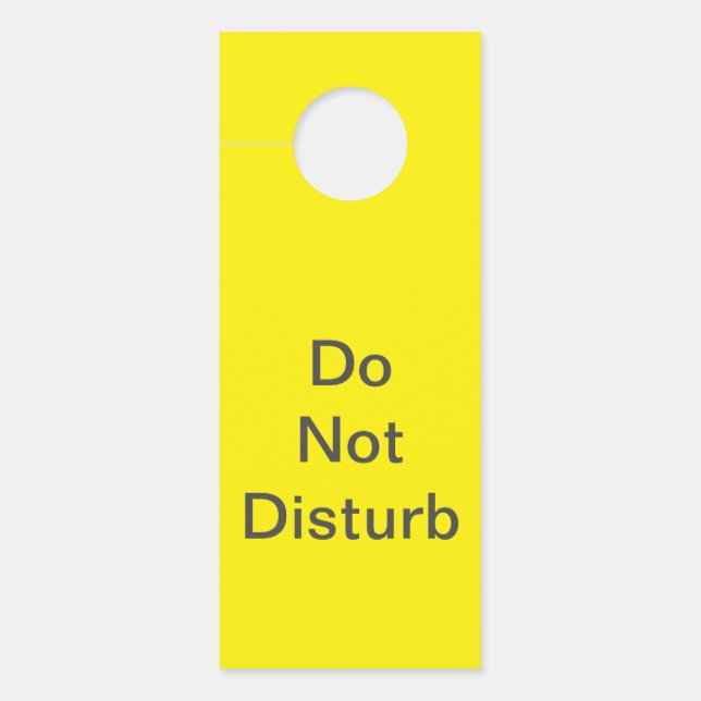 Affichettes de porte d'accueil | Papier, Chambre & (Devant)