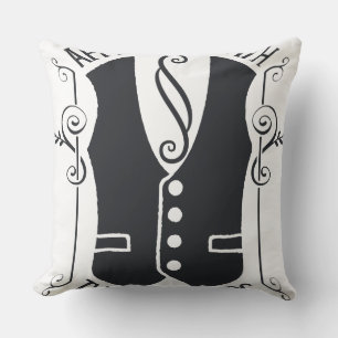 Affiliated With The Hustlers Throw Pillow