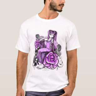 "Affinity"  Pink Valentines Day Rose Fairy Top