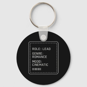 Affirmation Mental Health Main Role Main Character Keychain