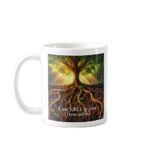 Affirmation Mug - Je suis CAPABLE de grandir de l'