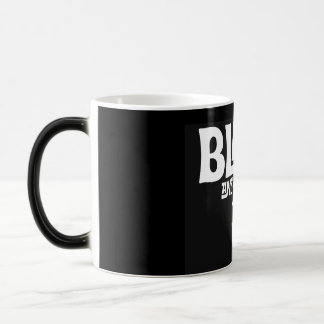 Affirmation of Love Time -Black on Black (Unisex) Magic Mug