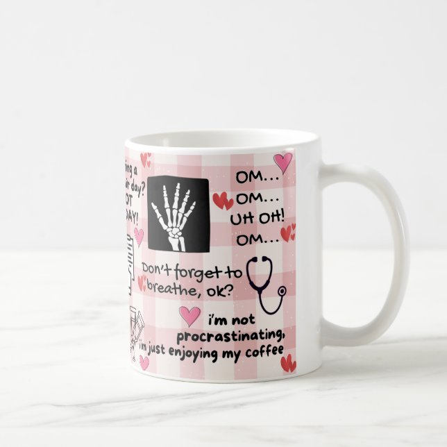 Affirmation Positive Drôle Orthopédique Nurse Mug (Droite)