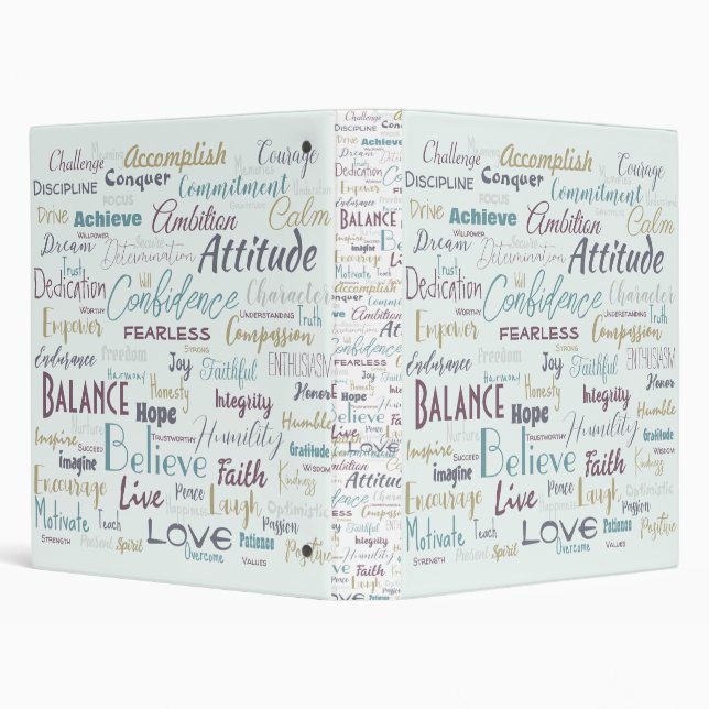 Affirmations   binder (Background)