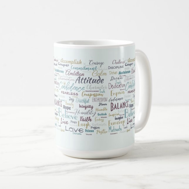 Affirmations   coffee mug (Front Right)