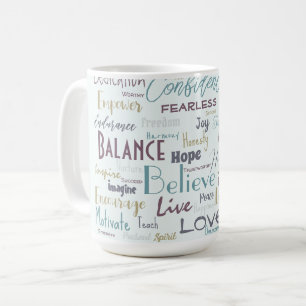 Affirmations coffee mug