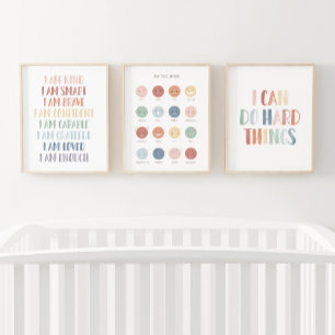 Affirmations et sentiments arc-en-ciel Salle de cl