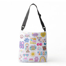 AFFIRMATIONS KINDNESS CROSSBODY BAG