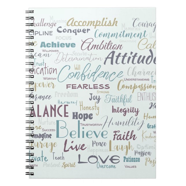 Affirmations   notebook (Front)