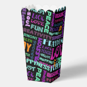 Affirmations of Life - positive words 2a Favor Box