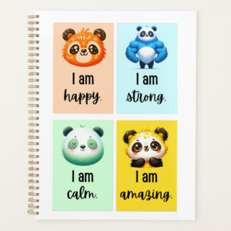 affirmations positives du panda pour les enfants