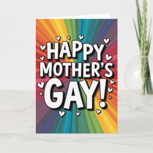Affirming Mothers Day Burst Card
