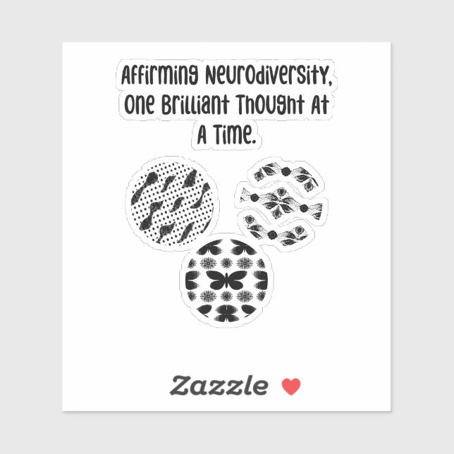 Affirming Neurodiversity One Brilliant Thought  (Sheet)