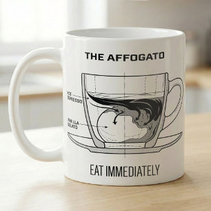 Affogato Coffee Dessert  Recipe Eat Immediately Mug