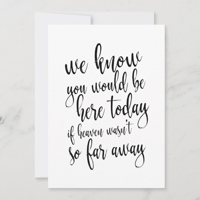 Affordable calligraphy memorial sign for wedding (Front)