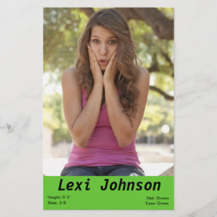 Affordable Comp Cards Models & Actors