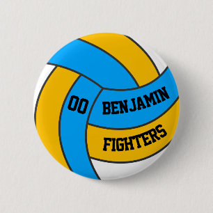 Affordable Volleyball Giveaway Gifts & Promotions 2 Inch Round Button