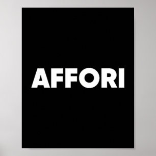 Affori District, F205, Zip Milan Milan Italy Poster
