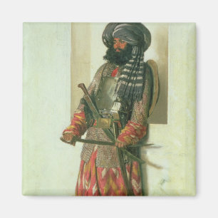 Afghan, 1870 magnet