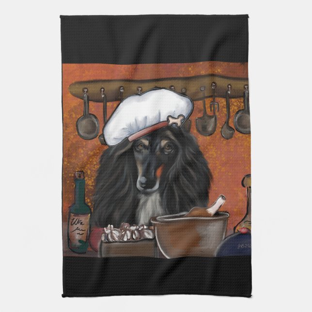 Afghan Chef Kitchen Towel (Vertical)