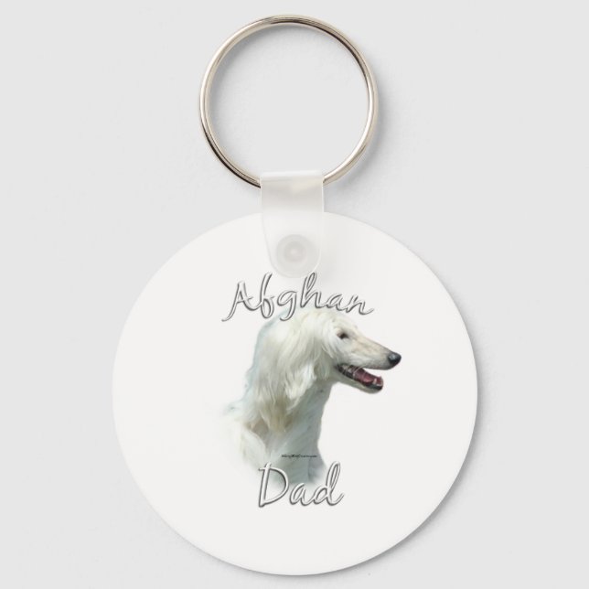 Afghan Dad 2 Keychain (Front)