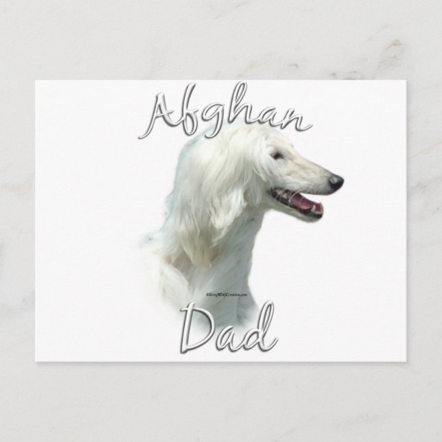 Afghan Dad 2 Postcard (Front)