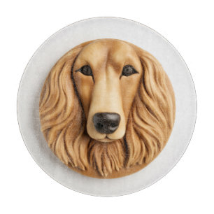 Afghan Hound 3D Inspired Cutting Board