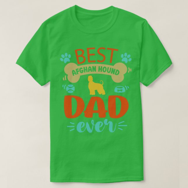 Afghan Hound 7 T-Shirt (Design Front)