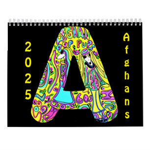 Afghan Hound Calendar