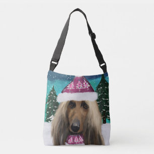 Afghan Hound Crossbody Bag