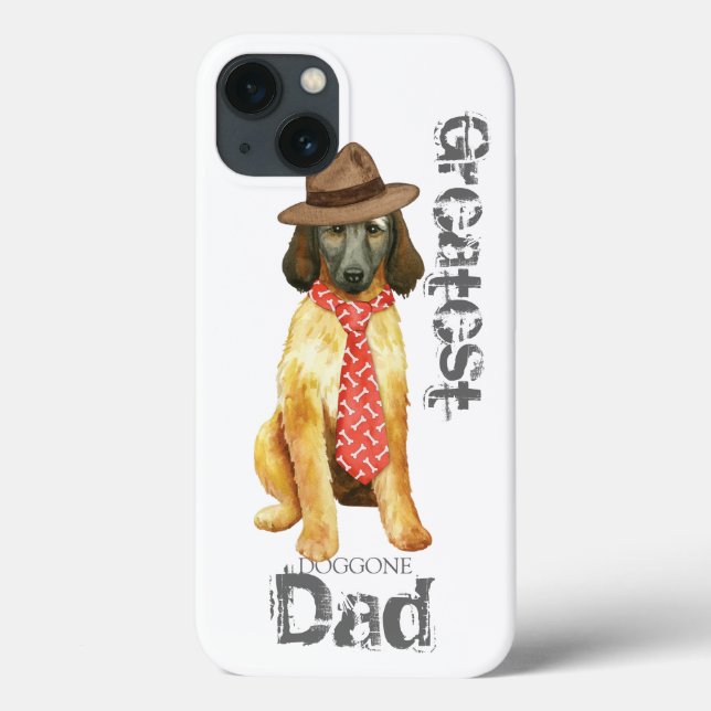Afghan Hound Dad Case-Mate iPhone Case (Back)