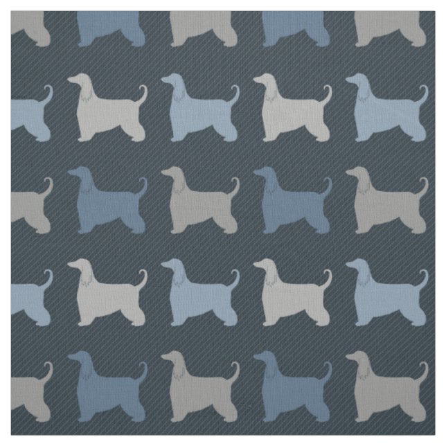 Afghan Hound Fabric (Swatch)
