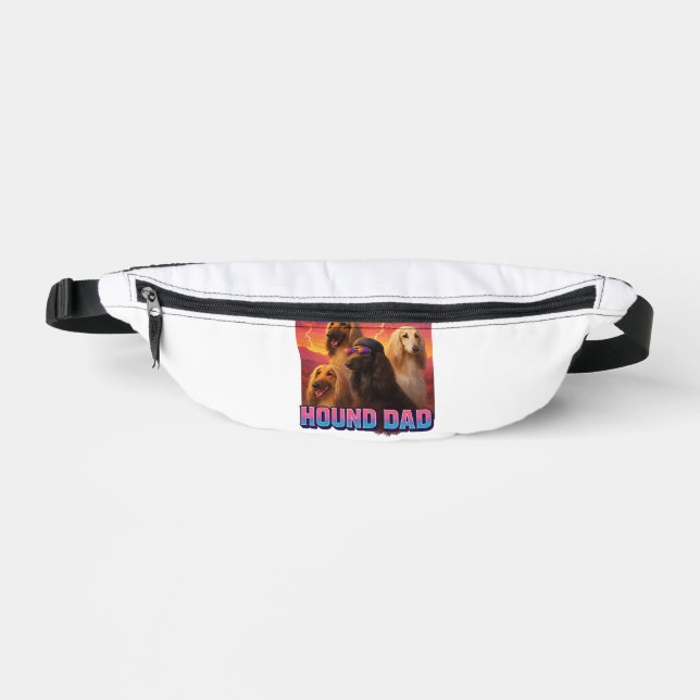 Afghan Hound Fanny Pack (Front)