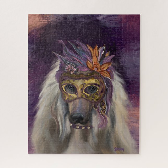 AFGHAN HOUND JIGSAW PUZZLE (Vertical)