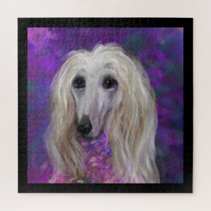 AFGHAN HOUND JIGSAW PUZZLE