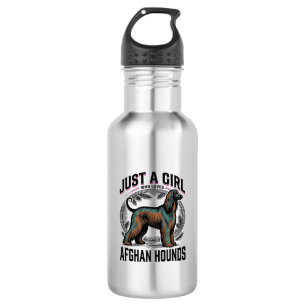 Afghan Hound Lover Vintage Dog Mom Shirt Design_1 532 Ml Water Bottle