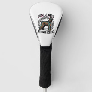 Afghan Hound Lover Vintage Dog Mom Shirt Design_1 Golf Head Cover