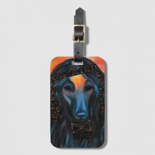 Afghan Hound       Luggage Tag