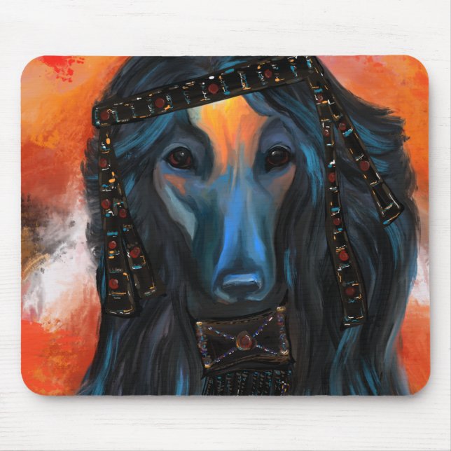 Afghan Hound      Mouse Pad (Front)