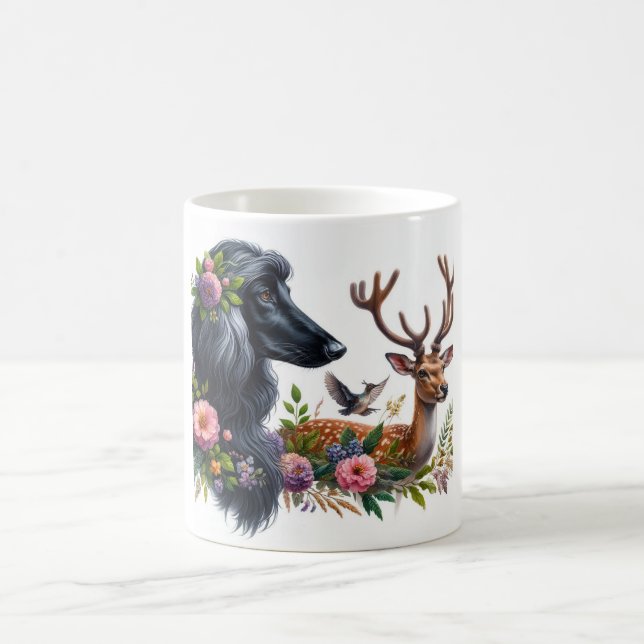 Afghan Hound Mug (Center)