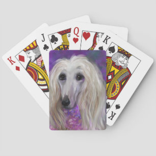 AFGHAN HOUND PLAYING CARDS