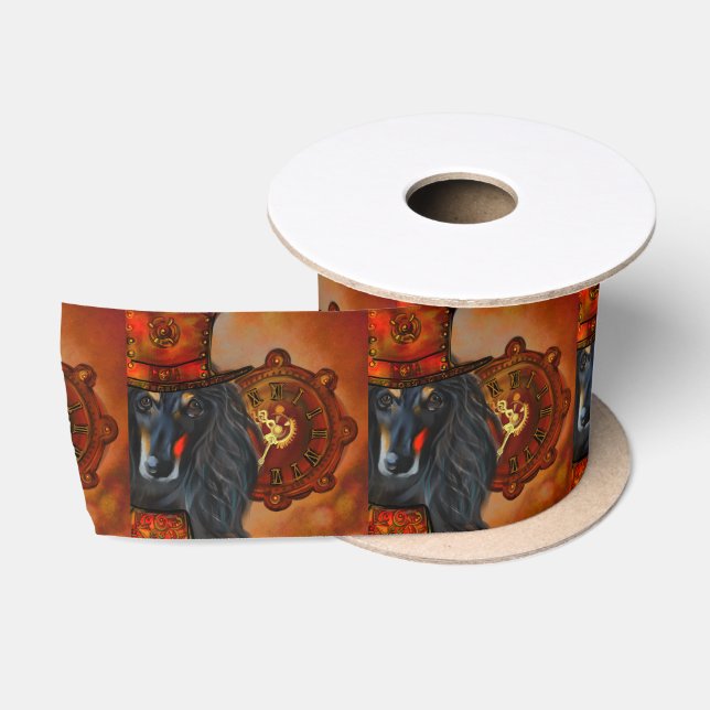 Afghan Hound  Satin Ribbon (Spool)