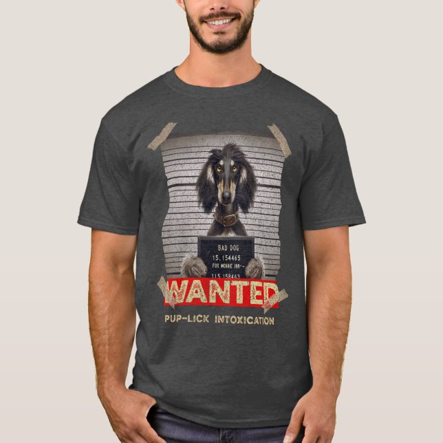 Afghan Hound T-Shirt (Front)