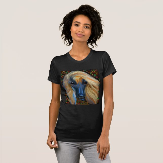 Afghan Hound T-Shirt (Front Full)